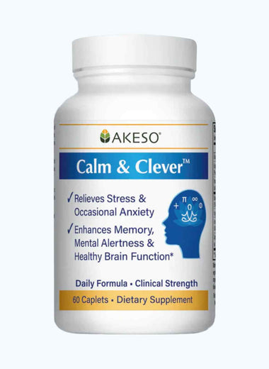 Bottle of Akeso's Calm & Clever
