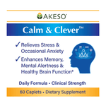 Calm & Clever product label