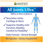 Product label for Akeso All Joints Ultra